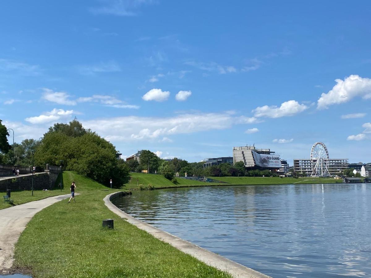 Apartament Delux Przy Wisle Appartement Krakau Buitenkant foto